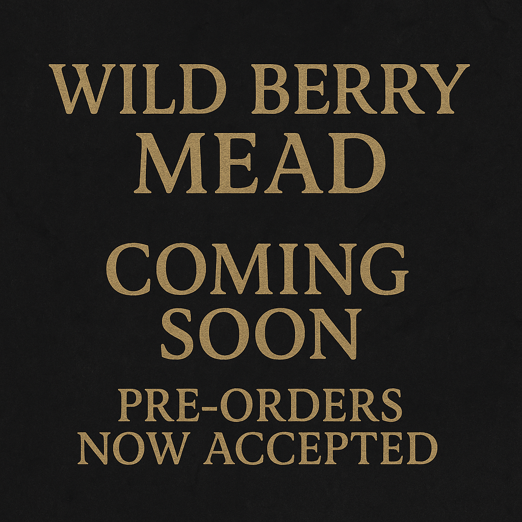Woden Wild Berry Mead bottle — Pre-Order